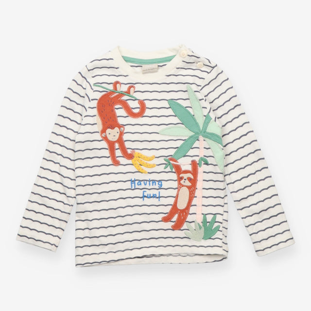 Striped Monkeys Long Sleeve