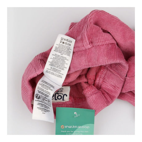 Ribbed Velour Leggings Pink