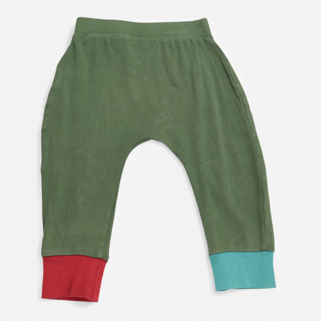 Joggers Green Tree Print
