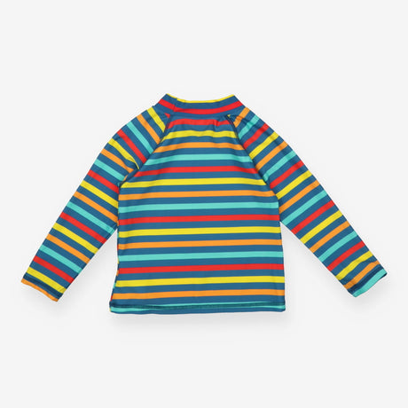 Rash vest rainbow striped
