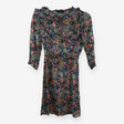 Paris Atelier Floral Tie Front Mini Dress