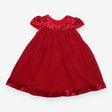 Dress Red with Tulle and Sequins