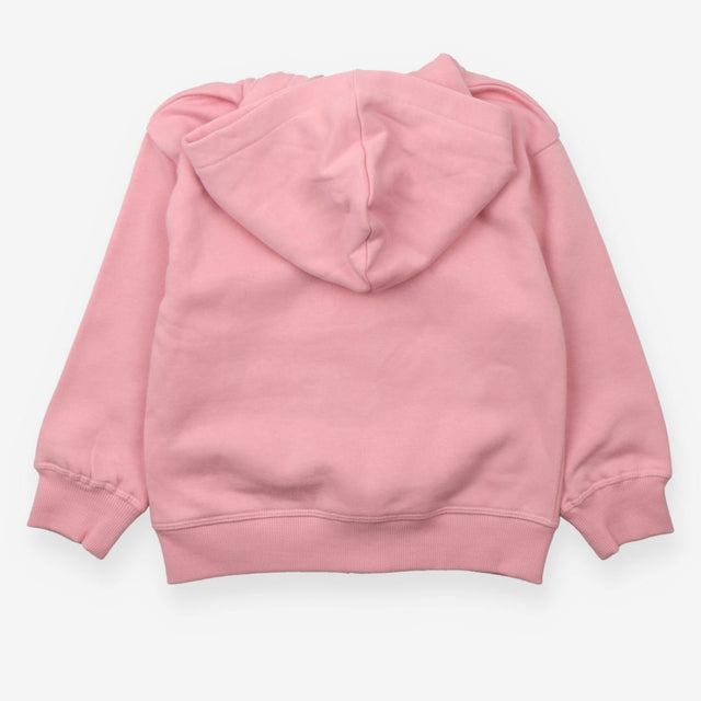 Pink hoodie with pink zip