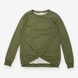  Khaki Green Crossover Maternity & Nursin