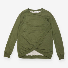  Khaki Green Crossover Maternity & Nursin