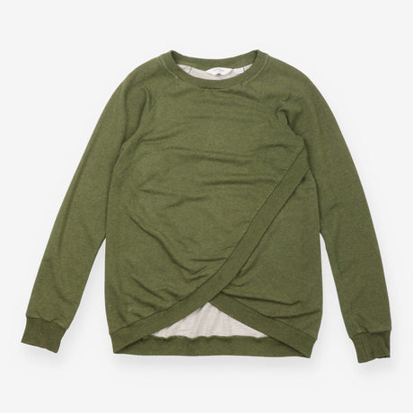  Khaki Green Crossover Maternity & Nursin