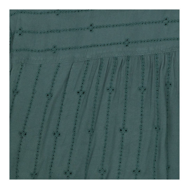 White Stuff Green Broderie Anglaise 100% Viscose B