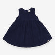 Navy Cord Pinafore