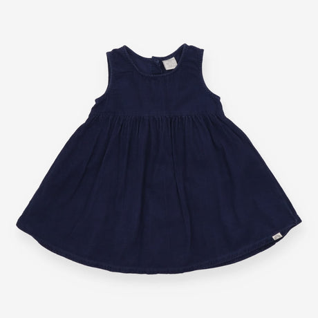 Navy Cord Pinafore