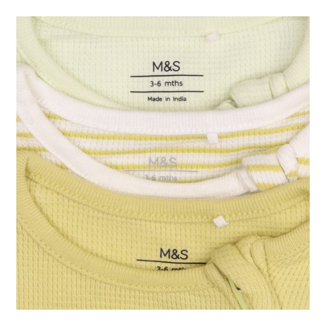 3 Pack Bodysuits Plain and Striped 