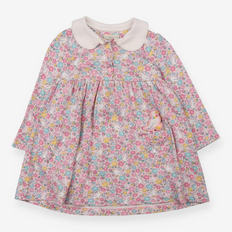 Pink Duck Dress with Pocket Pal