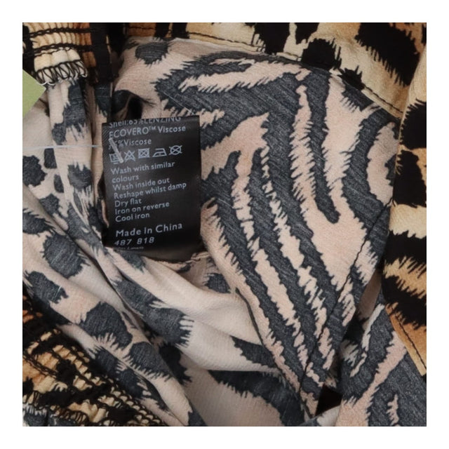 Jumpsuit Mirror Leopard Wrap detail