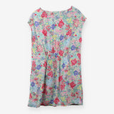 Floral Short Sleeve Tunic Top Multicolour