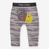 Leggings grey camouflage horse