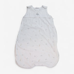 Sleeping bag white with Elephants and Giraffes