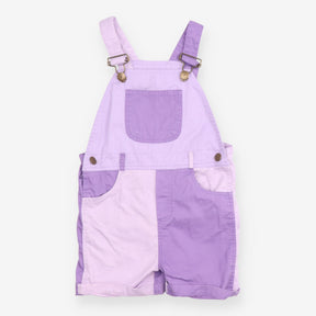 Dungarees Shortie Lilac & Purple