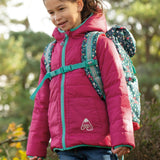 Reversible Toasty Trail Jacket Pink Mountain Flora