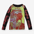 Desigual Egyptian Pharaoh Graphic Long Sleeve Top 