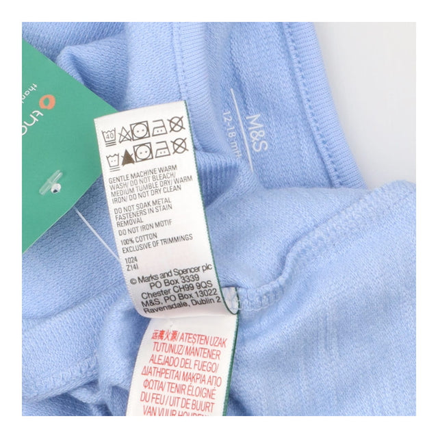 Blue T-shirt and Shorts Outfit Strawberry Sleeve
