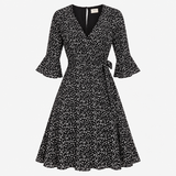 Dress Star Print Wrap