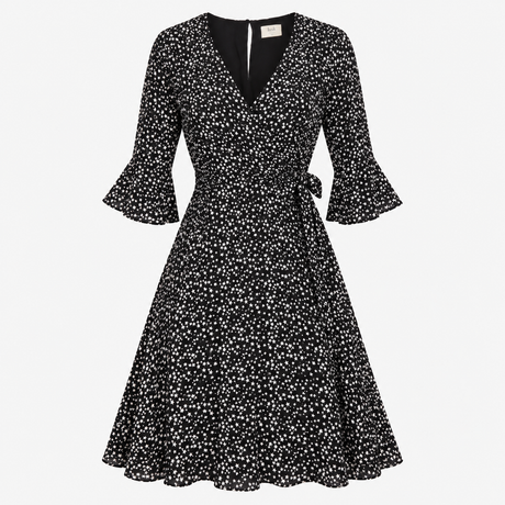 Dress Star Print Wrap