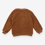 Sweater fleece brown bear 