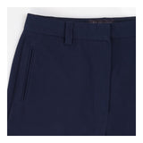 Trousers navy tailored