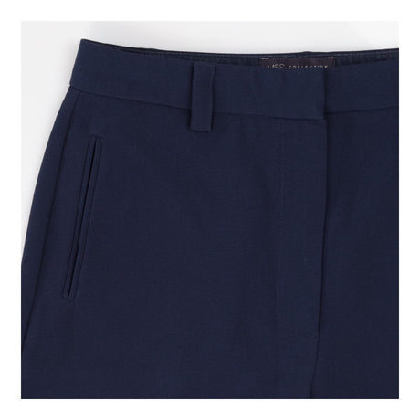 Trousers navy tailored