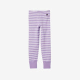 Viola purple stripe leggings