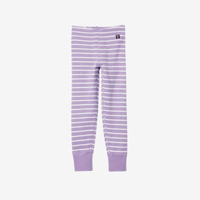 Viola purple stripe leggings