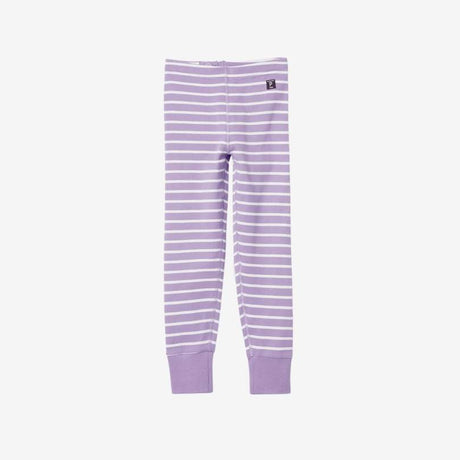 Viola purple stripe leggings