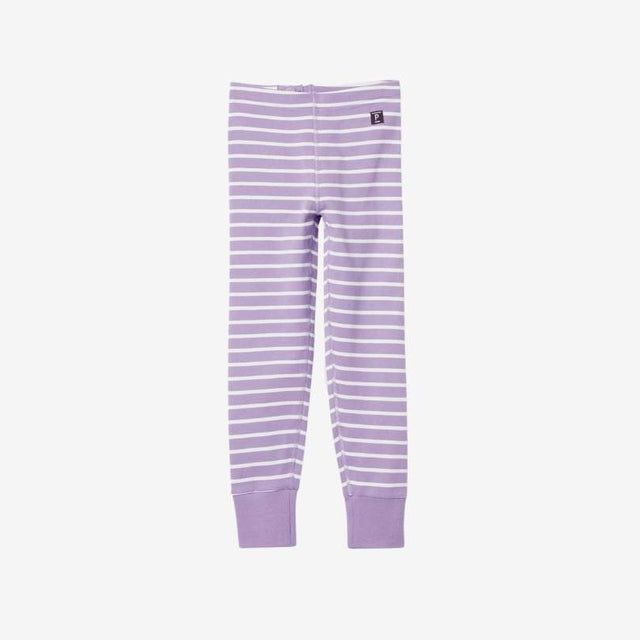 Viola purple stripe leggings