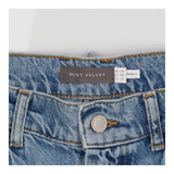 Jeans Light Blue 90s Straight Leg Mid Rise Cotton