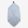 Hooded towel blue dino