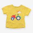 T-shirt yellow tractor