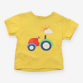 T-shirt yellow tractor