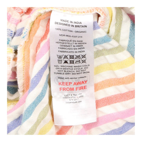 Shorts Multicolour Pastel Stripe