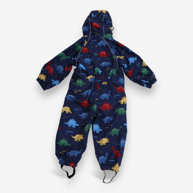 Puddlesuit packaway navy dinos