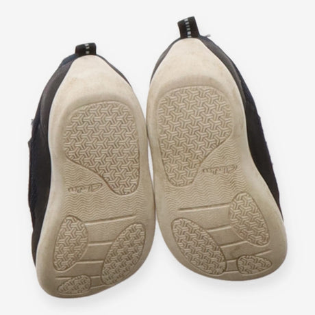 Trainers navy blue large velcro