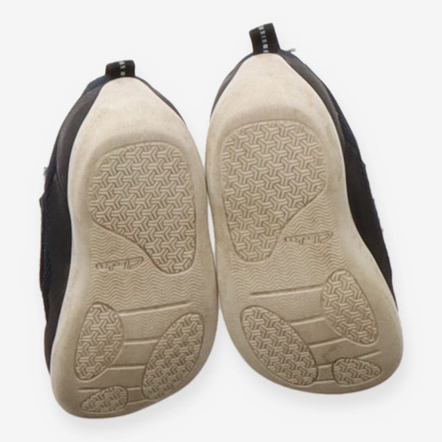 Trainers navy blue large velcro