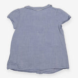 Tunic Blue Collared with White Trim