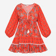 Dress Monsoon Beach Paisley Tiered Tassel Cover Up