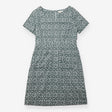 Dress Green Ivory Botanical Tiered Midi