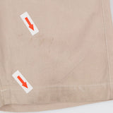 Shorts Painter Beige with purple Drawstring