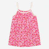 Top Camisole Geometric Print Pink Red