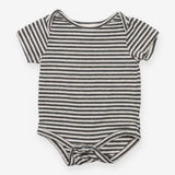 Bodysuit SS grey stripes