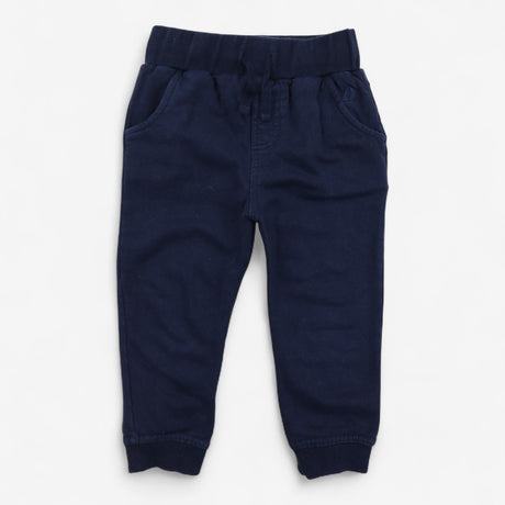 Navy Joggers Navy Ship on Pocket