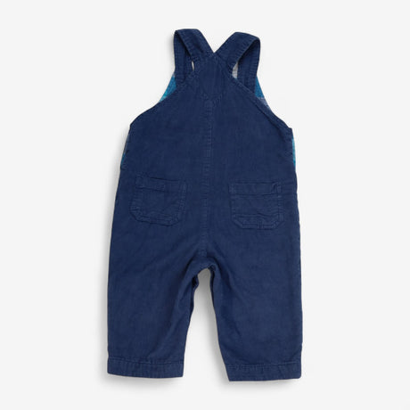 Dungarees Blue Cord with Star Pocket
