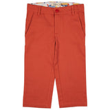 Trousers chino orange