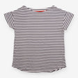Breton Striped Cotton Modal Top Navy UK 14